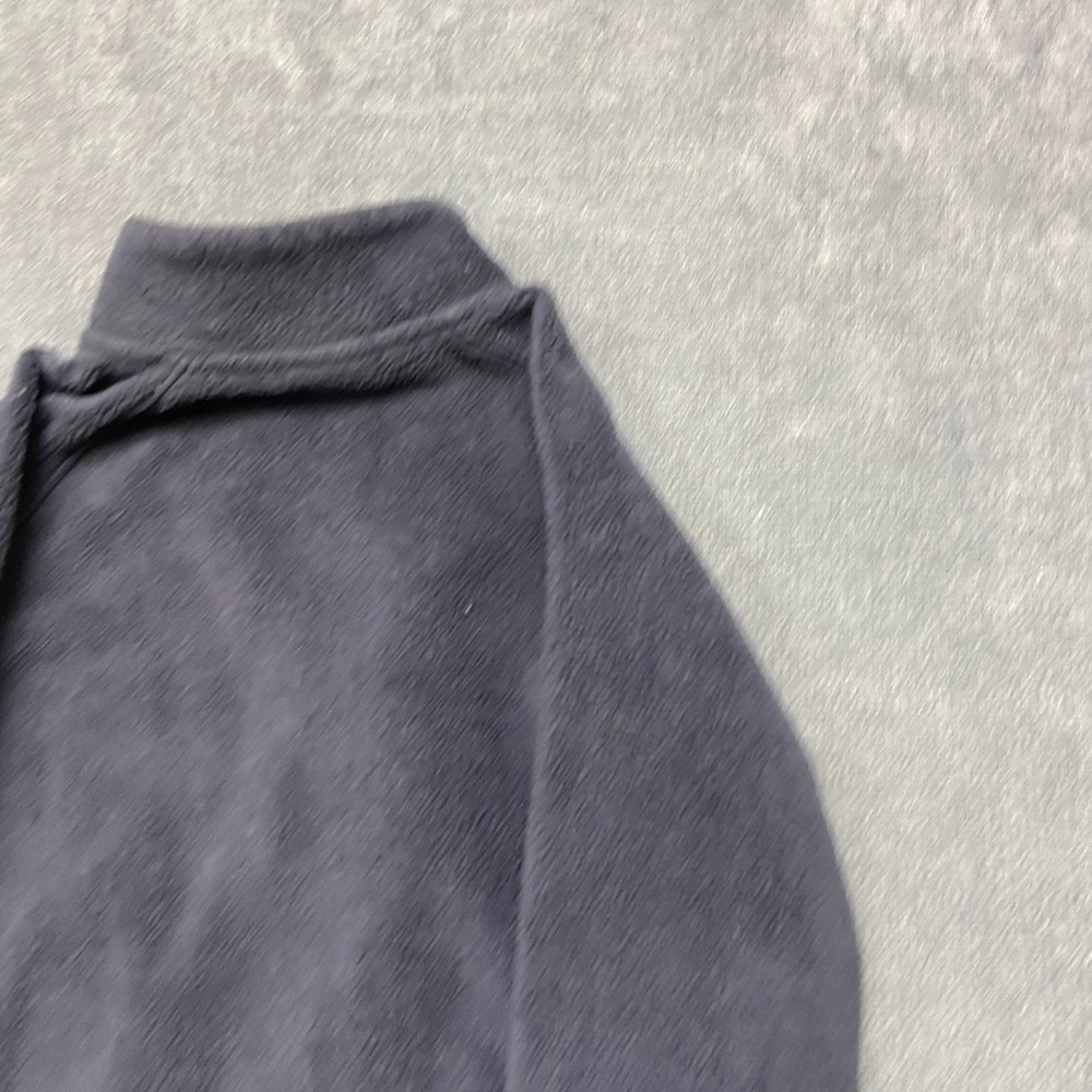 Nike Sportswear Fleece Jacket Boy 7L Navy Embroidered Swoosh Logo Classic Zip Up - Picture 12 of 13